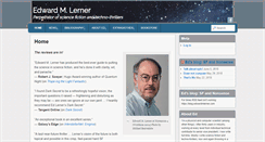 Desktop Screenshot of edwardmlerner.com